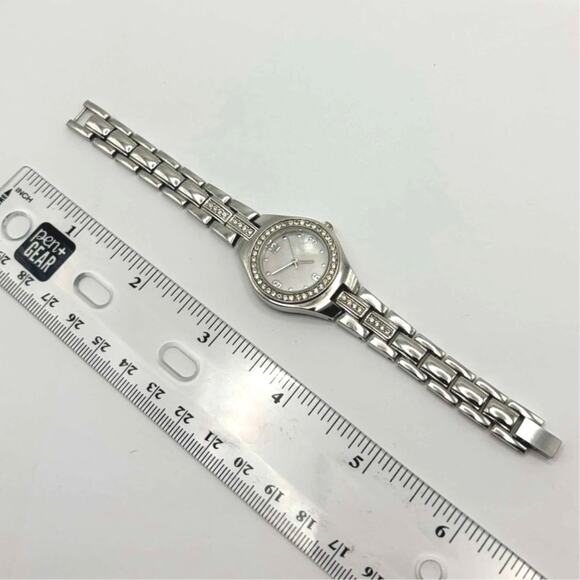 Silver Crystal Watch - Picture 3 of 4